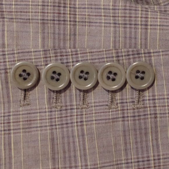 BCBG Cotton/Linen Blend Casual Plaid Blazer- Sz. Med. - Picture 6 of 6